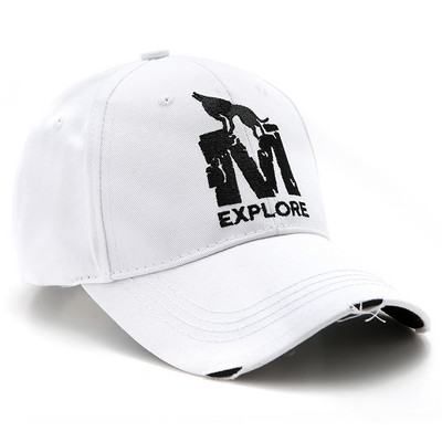 Új modell sport-alkalmi női sapka napellenzővel és hímzéssel