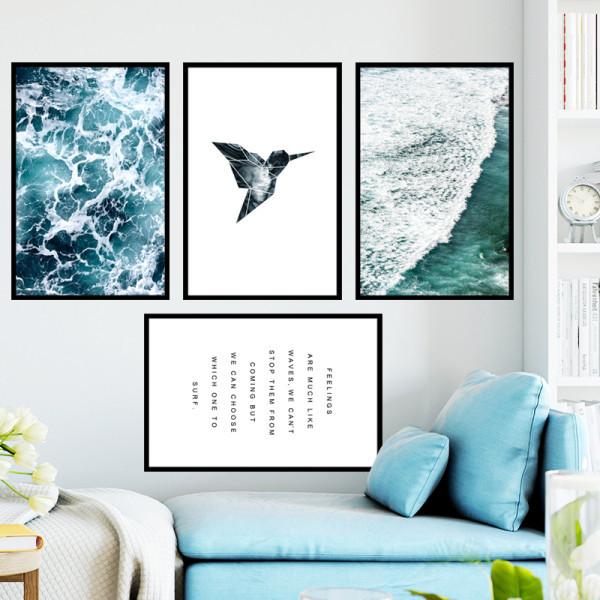 Öntapadós matrica madárral és feliratokkal