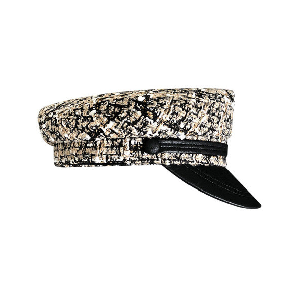 Γυναικείο μοντέρνο καπέλο με γείσο τύπου τραγιάσκα
