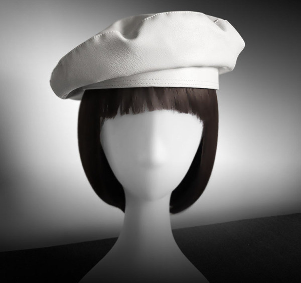 Elegáns női barett tiszta eco bőrből