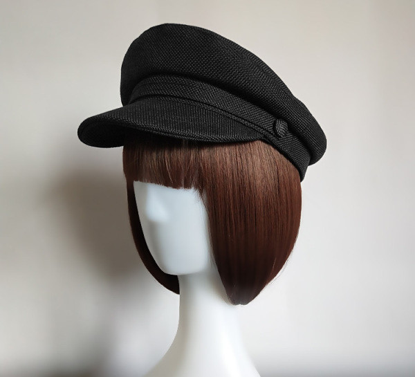 Modern női sapka típusú sapka napellenzővel