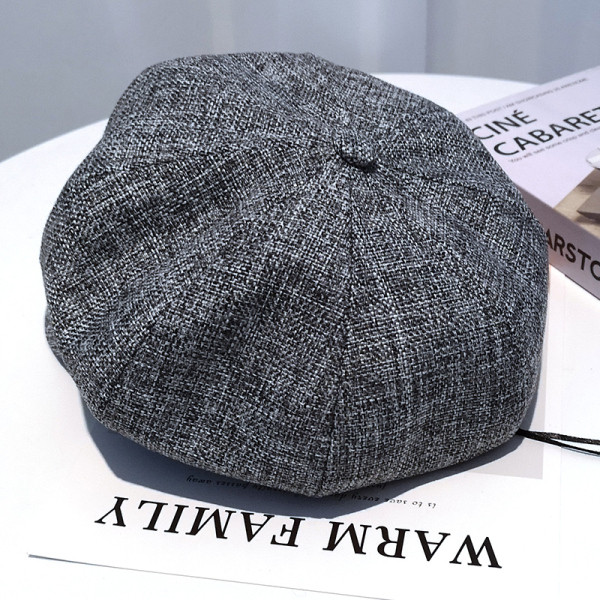 Modern női sapka típusú sapka fém díszítéssel