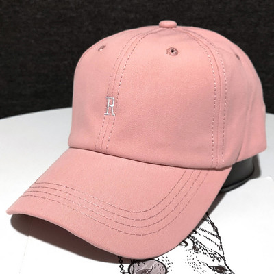 Γυναικείο υφασμάτινο καπέλο με γείσο και κέντημα