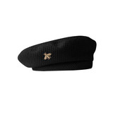 Καπέλο τύπου μπερέ νέο μοντέλο με μεταλλικό στοιχείο