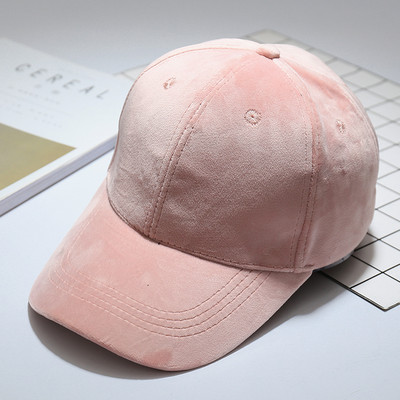 Új modell női bársony sapka napellenzővel