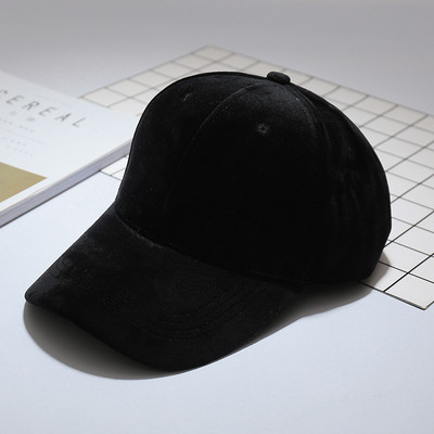 Új modell női bársony sapka napellenzővel