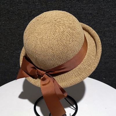 Νέο μοντέλο γυναικείο καπέλο με κορδέλα