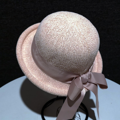 Νέο μοντέλο γυναικείο καπέλο με κορδέλα