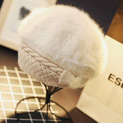 Kötött őszi-téli barett típusú sapka