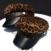Új modell női sapka állatmintával és napellenzővel