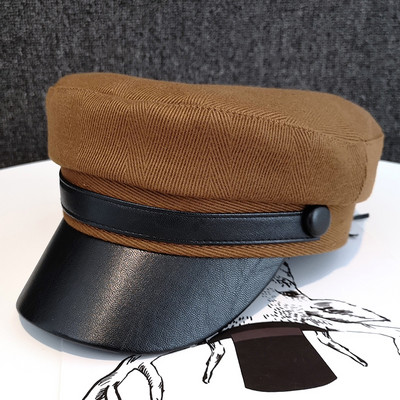 Új modell női sapka állatmintával és napellenzővel