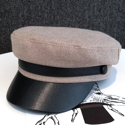 Új modell női sapka állatmintával és napellenzővel