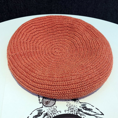 Πλεκτό μπερέ φθινοπώρου-χειμερινό