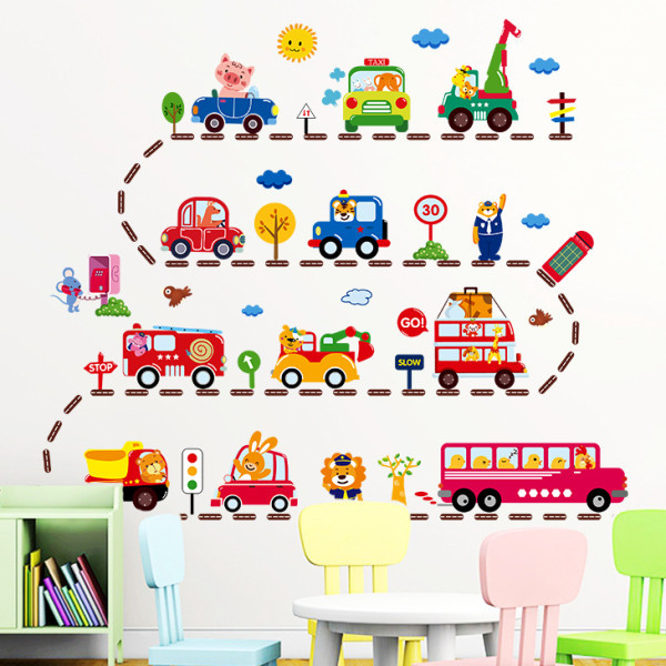 Öntapadó fali dekoráció gyerekszobába