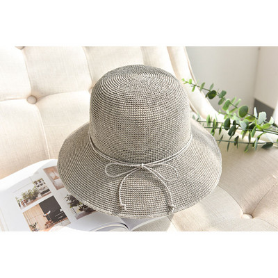 Γυναικείο αντηλιακό καπέλο με κορδέλα