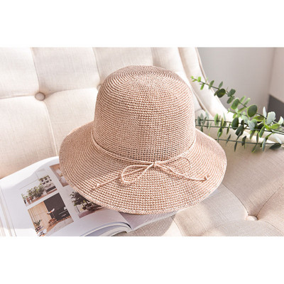 Γυναικείο αντηλιακό καπέλο με κορδέλα
