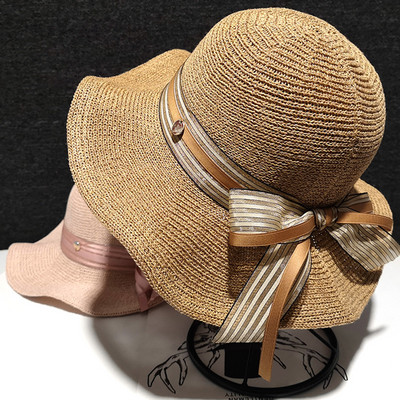 Μοντλερνο γυναικείο καπέλο με κορδέλα