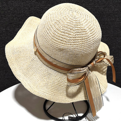 Μοντλερνο γυναικείο καπέλο με κορδέλα