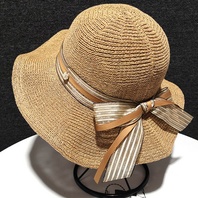 Μοντλερνο γυναικείο καπέλο με κορδέλα