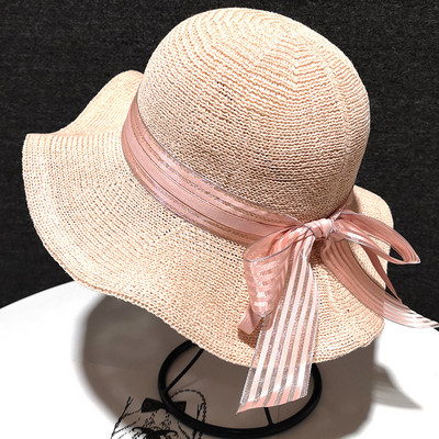 Μοντλερνο γυναικείο καπέλο με κορδέλα