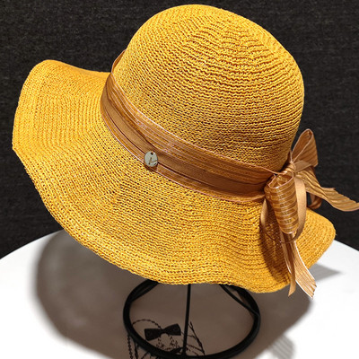 Μοντλερνο γυναικείο καπέλο με κορδέλα