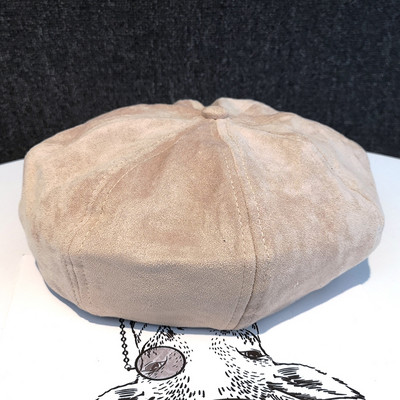 Νέο μοντέλο γυναικείο καπέλο σουέτ - μπερέ σε διάφορα χρώματα