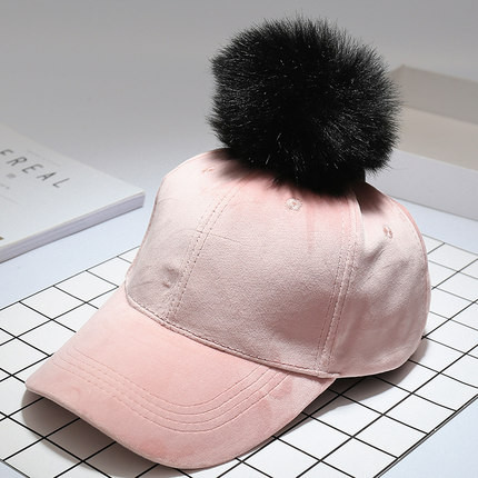 Modern női bársony sapka több színben