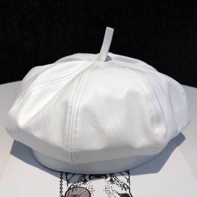 Új modell női bőr sapka típusú barett