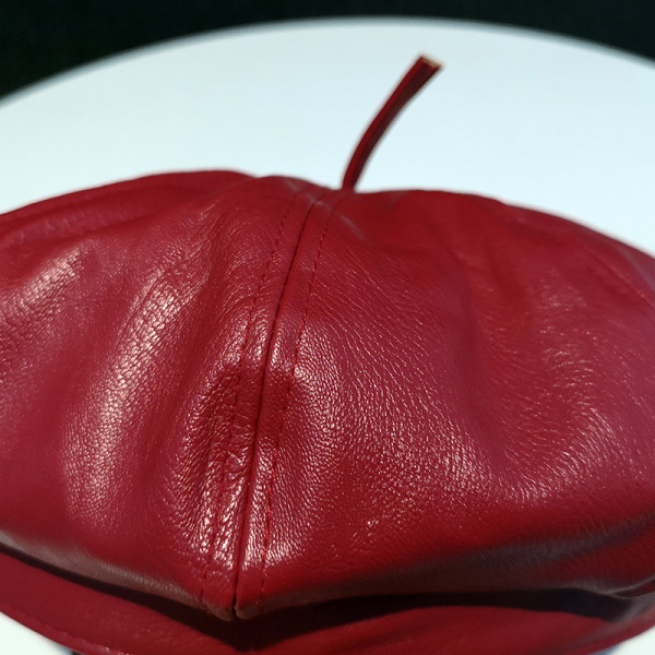 Új modell női bőr sapka típusú barett