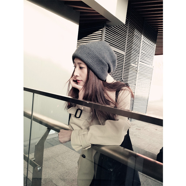 Kötött sapka sima, télire alkalmas mintával