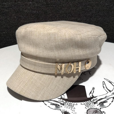 Jauna modeļa sieviešu cepure ar vizieri - vāciņa tipa