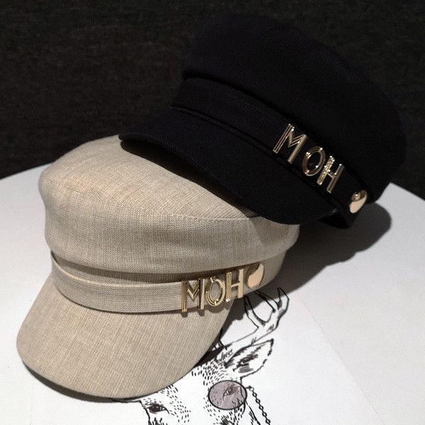 Jauna modeļa sieviešu cepure ar vizieri - vāciņa tipa