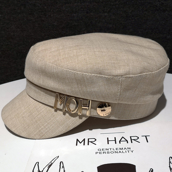 Jauna modeļa sieviešu cepure ar vizieri - vāciņa tipa