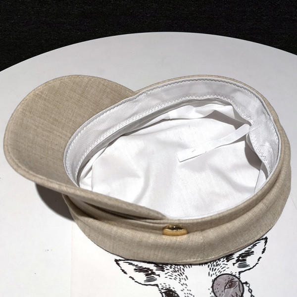 Jauna modeļa sieviešu cepure ar vizieri - vāciņa tipa