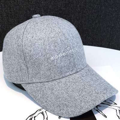 Új modell női alkalmi sapka napellenzővel és hímzéssel