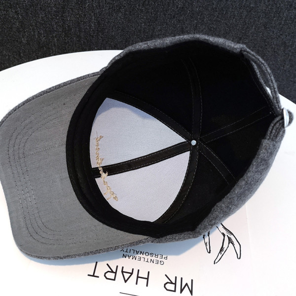 Új modell női alkalmi sapka napellenzővel és hímzéssel