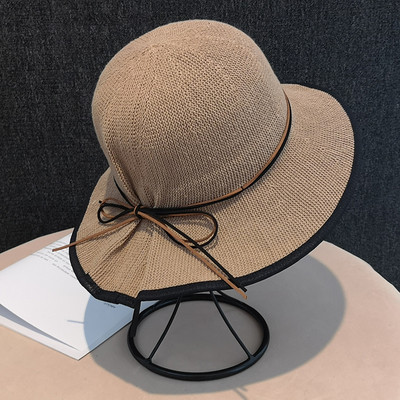 Γυναικείο καπέλο άνοιξη-καλοκαιρινό με κορδόνια