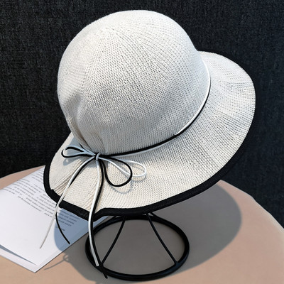 Γυναικείο καπέλο άνοιξη-καλοκαιρινό με κορδόνια