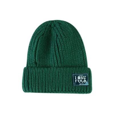 Napi téli női sapka különféle feliratokkal