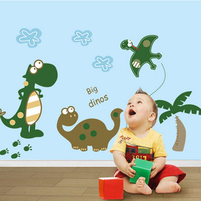 Αυτοκόλλητα τοίχου 3D, κατάλληλα για παιδικό δωμάτιο με καμηλοπάρδαλη, άλογο, μαϊμού, ελέφαντα και άλλα ενδιαφέροντα κινούμενα σχέδια
