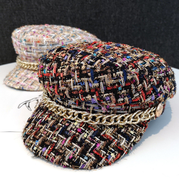 Modern női sapka sapka típusú napellenzővel