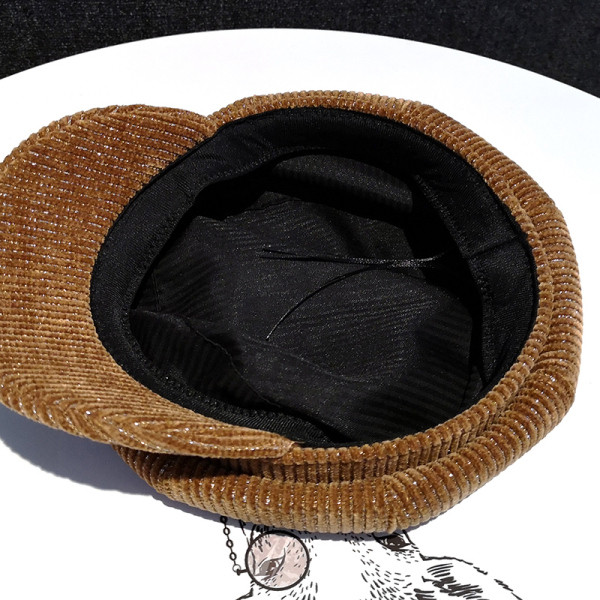 Νέο μοντέλο γυναικείο καπέλο σε στυλ μπερέ 