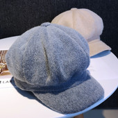 Ženska mekana kapa sa šilterom u obliku kape
