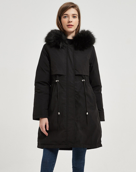 Új modell felső női téli bélelt kabát modern pehellyel több színben