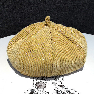 Alkalmi női sapka típusú barett-retro stílusú