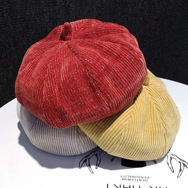 Alkalmi női sapka típusú barett-retro stílusú