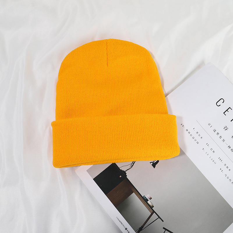 Női téli sapka - egyszínű