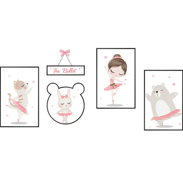 Fali dekoráció gyerekszobába öntapadó felirattal