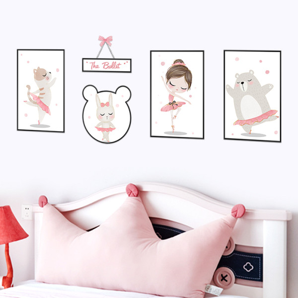 Fali dekoráció gyerekszobába öntapadó felirattal