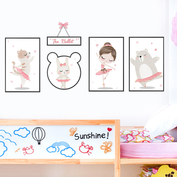 Fali dekoráció gyerekszobába öntapadó felirattal